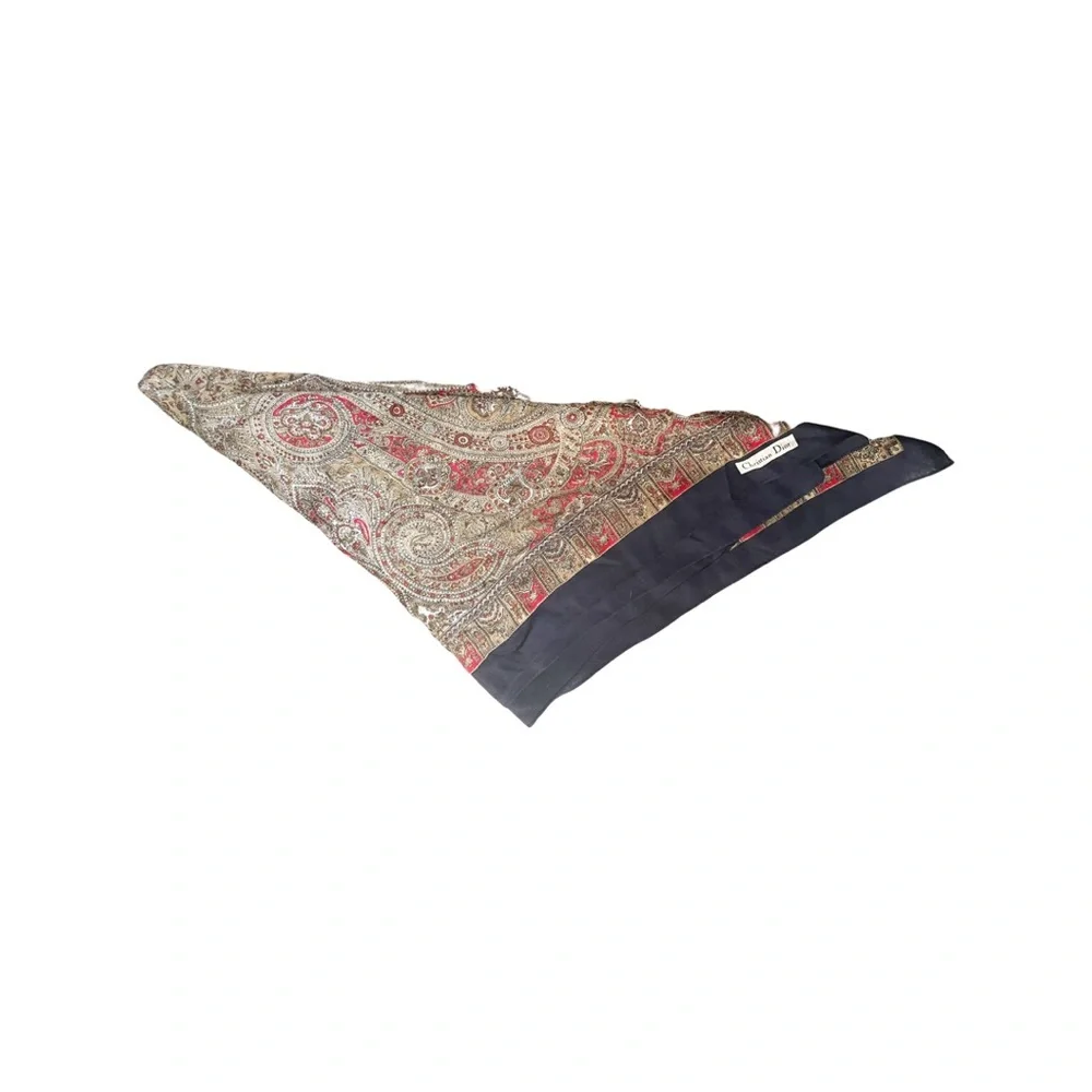 Christian Dior Paisley Scarf